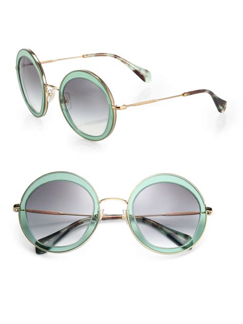 miu miu round sunglasses replica|miu sunglasses near me.